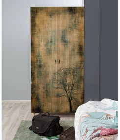 Guarda-Roupa Stil – Carvalho Sonoma – 90x192x52 cm