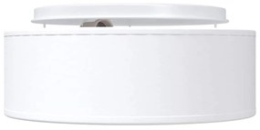 Luzes de Teto Embutidas Brancas Ø 30 cm Tecido E27