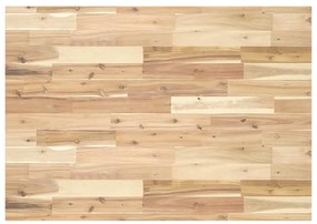 vidaXL Tampo de secretária 120x70x4 cm acácia maciça não tratada