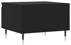 Mesa de centro 50x46x35 cm derivados de madeira preto