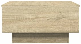 Mesa de centro 60x45x31 cm contraplacado carvalho sonoma