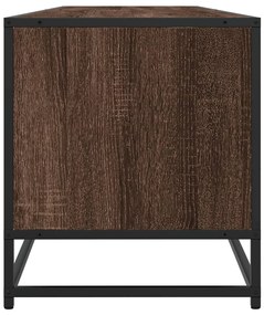 Móvel de TV 180x40x46 cm derivados de madeira carvalho castanho
