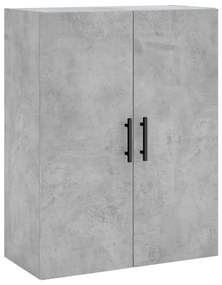 Armário alto 69,5x34x180 cm derivados de madeira cinza cimento