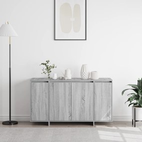 Buffet Cinzento sonoma de Madeira de Engenharia 120 x 41 x 75 cm