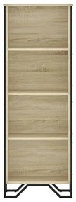 Estante 50x31x137,5 cm derivados de madeira carvalho sonoma