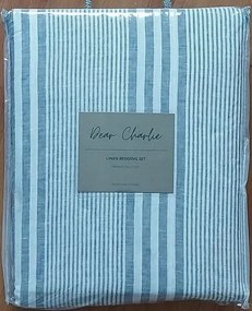 Cama 160x200 cm - Jogo de lençóis 100% linho lavado