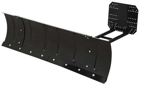 Limpa-neves para ATV 150x38 cm preto