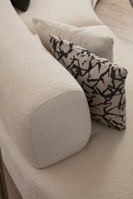 Sofá de Canto Pars – Creme – 300 x 100 x 70 cm