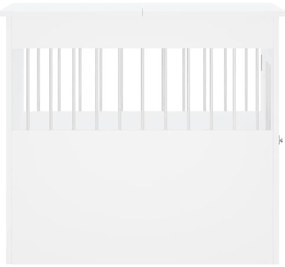 Móvel casota para cão 64,5x80x71 cm derivados de madeira branco
