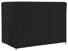 vidaXL Capa para baloiço de jardim 220x150x150 cm oxford 420D preto