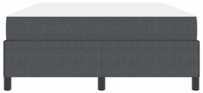 Estrutura da Cama Outros Cinzento escuro 140 x 190 cm