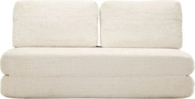 SOFÁ/CAMA FASTER 150X100X80 CM (COMPRIMIDO - TAMANHO DA CAMA 213X150X18 CM) BRANCO