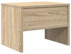 Mesa-de-cabeceira 40x30x30 cm contraplacado carvalho sonoma