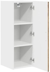 vidaXL Armário de Cozinha 2 pcs Madeira antiga 30 x 31 x 80 cm