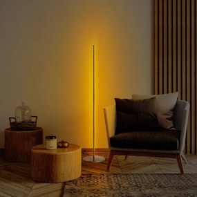 Candeeiro de Pé Only – Dourado – Diâmetro 30 cm x Altura 153 cm