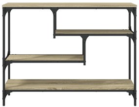 Mesa consola 100x30x75 cm derivados de madeira carvalho sonoma
