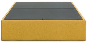 Kave Home - Canapé rebatível Matter, 150x190cm mostarda
