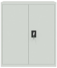 Arquivador 90x40x105 cm aço cinzento-claro