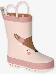 Galochas estampadas, para bebé bege