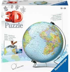 Puzzle 3D Ravensburger Single Color Globe Unique 540 Peças