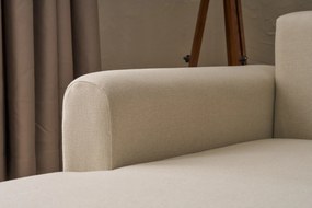 Sofá-Cama de Canto Mane – Creme – 246 x 85 x 160 cm