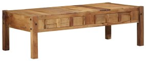 Mesa de Café 110x55x35 cm Madeira Sólida Recuperada