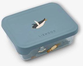 Ako caixa para snacks tritan Liewood azul-oceano