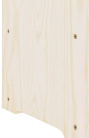 Garrafeira 43x25x37 cm madeira de pinho maciça