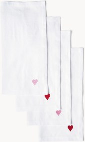 Guardanapos de linho Amore, conjunto de 4