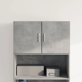 vidaXL Armário parede 70x42,5x40 cm derivados madeira cinzento sonoma