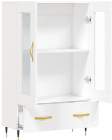 Aparador alto 69,5x31x115 cm derivados de madeira branco