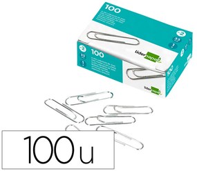 Clips Labiados N.2 33 mm Caixa de 100 Unidades