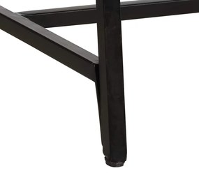 Mesa de jantar 180x90x75 cm madeira de mangueira maciça