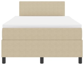 Cama Box com Colchão Verde Claro Cinza 120x200 cm Tecido de Veludo Cot
