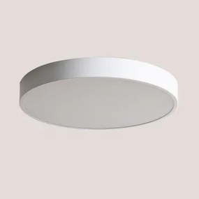 Plafon LED (Ø40 cm) Cosmin Branco - Sklum