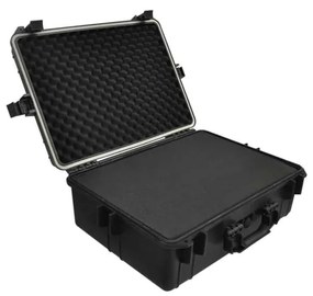 Maleta de plástico rígido 35L, Preta