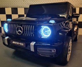 Carro Infantil Mercedes G63 2 lugares 12V preto metálico