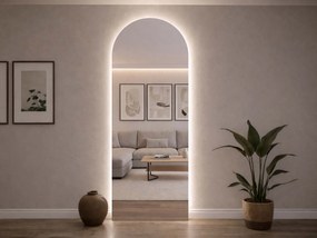 Espelho atípico com iluminação A38 75×200