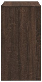 Toucador e banco 60x40x113,5 cm carvalho castanho