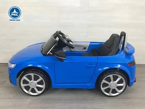 Carro elétrico para crianças AUDI TT RS 12V 2.4G AZUL