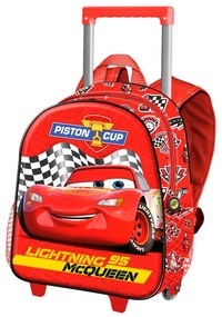 Mochila infantil Trolley 3D Piston Carros 3 Disney Pixar 34cm KARACTERMANIA