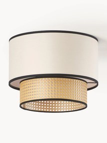 Candeeiro de teto em tecido com vime vienense Vienna