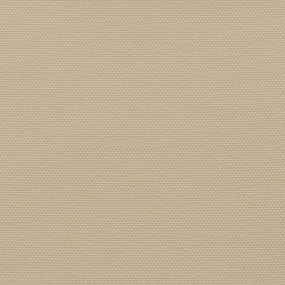 Para-sol estilo vela tecido oxford triangular 5x6x6 m bege