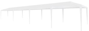 vidaXL Tenda para festas 3x12 m PE branco