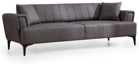 Sofá-cama de 3 Lugares Hamlet – Cinzento Escuro – 230x95x77 cm