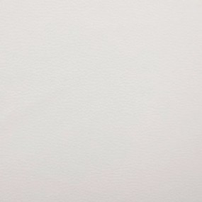 Estrutura de cama 90x200 cm couro artificial preto e branco