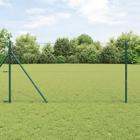 Cerca Hexagonal vidaXL Cinza 1,2x100 m Aço