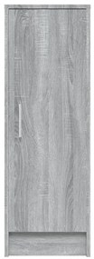 Sapateira 32x35x92 cm derivados de madeira cinzento sonoma
