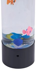 Tubo de Bolhas Preto 30cm incl. LED RGB - Sealife Moderno