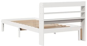 Estrutura cama c/ cabeceira sem colchão 90x190 cm branco